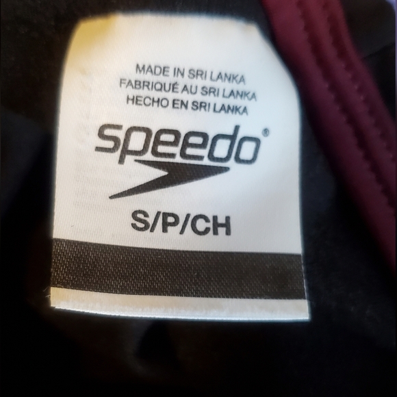 Speedo Potent Purple & Black One Pece Competitive Swimsuit size Small - Picture 5 of 5